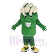 Ola verde divertida Disfraz de mascota