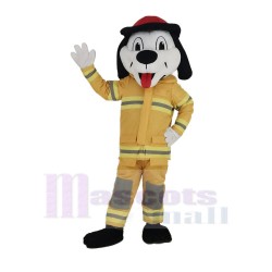 Fire Department Dog Mascot Costume Animal