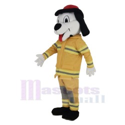 Fire Department Dog Mascot Costume Animal