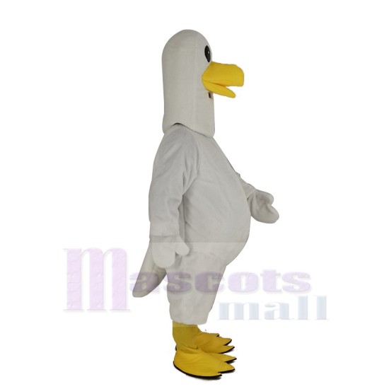 White Seagull Bird Mascot Costume Animal