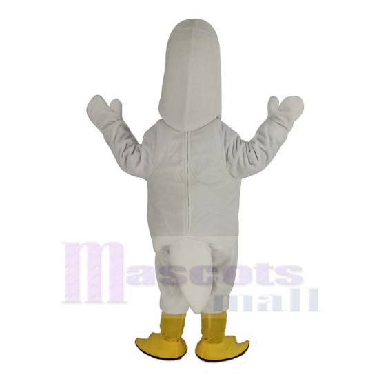 White Seagull Bird Mascot Costume Animal