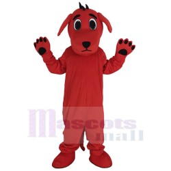 Funny Red Dog Mascot Costume Animal