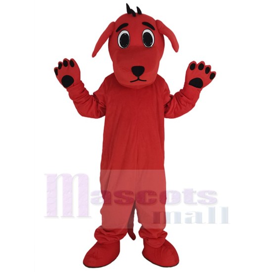 Funny Red Dog Mascot Costume Animal