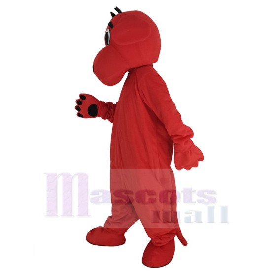 Funny Red Dog Mascot Costume Animal