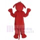 Funny Red Dog Mascot Costume Animal