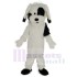 Funny Black and White Dog Mascot Costume Animal