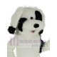 Funny Black and White Dog Mascot Costume Animal