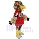 Atlanta Falken Freddie Falke Maskottchen Kostüm im roten Trikot Tier