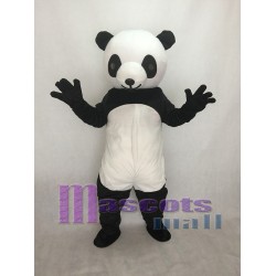 Joli joli panda noir et blanc Peluche Adulte Drôle Mascotte Costume