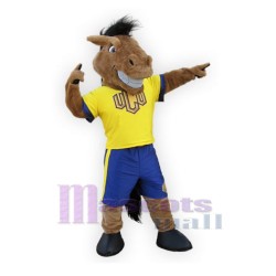 Nuevo equipo deportivo Broncho Horse Disfraz de mascota