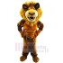 Muscular Lion Mascot Costume Animal