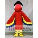 Red Pirate Parrot Mascot Costume