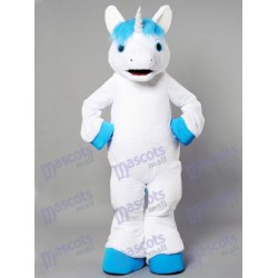 Nuevo Unicornio Con Melena Azul Disfraz de mascota