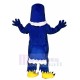 Royal Blue Falcon Eagle Bird Mascot Costume