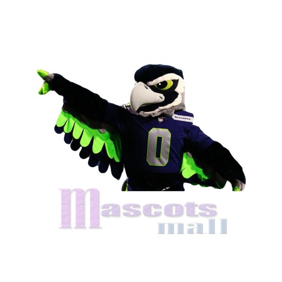 Seattle Seahawks Blitz the Seahawk BOOM the Seahawk Mascot Costumes Cheerleader