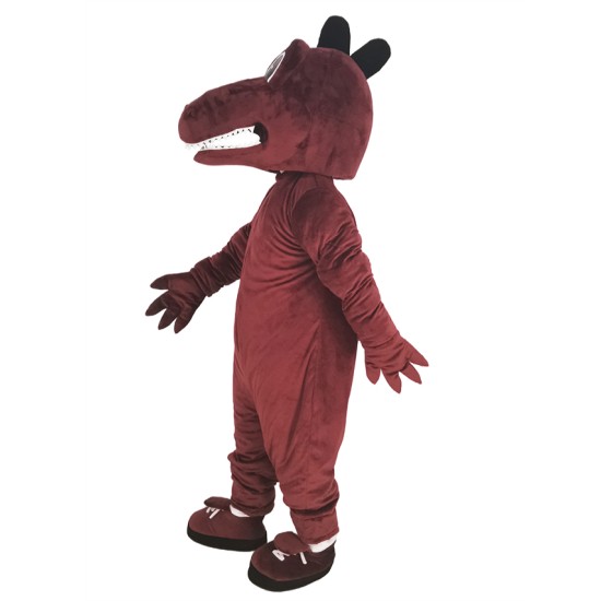 Red Dragon Athlete Mascot Costume Animal