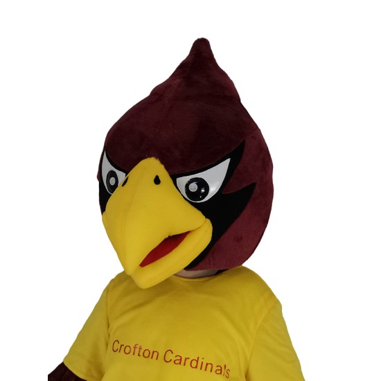 Red Cardinal Bird Player Mascot Costume