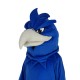 Royal Blue Phoenix Mascot Costume Animal