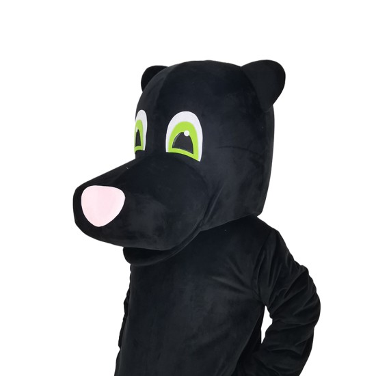 Power Black Panther Mascot Costume Animal