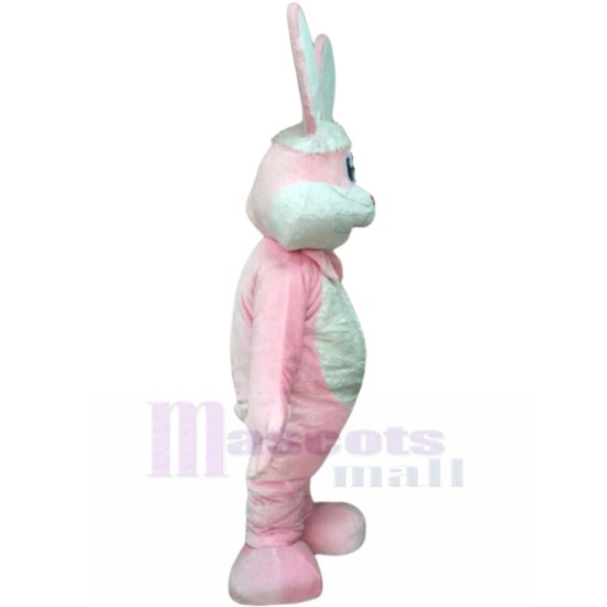 Pink Rabbit Easter Day Activity Mascot Costume Animal