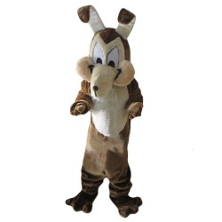 Hilarious Wolf Dog Mascot Costume with Long Ears Animal