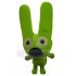 Neon Green Dog Fancy Creature Mascot Costume with Long Ears Animal