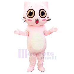 New Arrival Light Pink Pet Cat Mascot Costume Animal