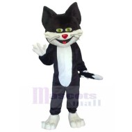 Black and White Sylvester Cat Mascot Costume Animal