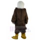 Plush Brown and White Bald Eagle Mascot Costume Animal