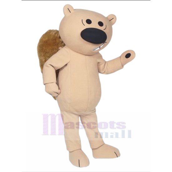 Unlimited Squirrel Khaki Squirrel Mascot Costume Animal