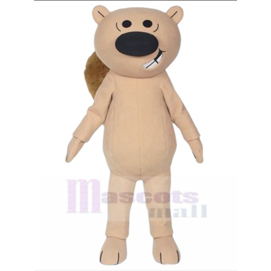 Unlimited Squirrel Khaki Squirrel Mascot Costume Animal