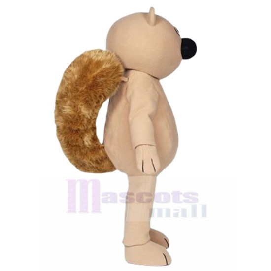 Unlimited Squirrel Khaki Squirrel Mascot Costume Animal