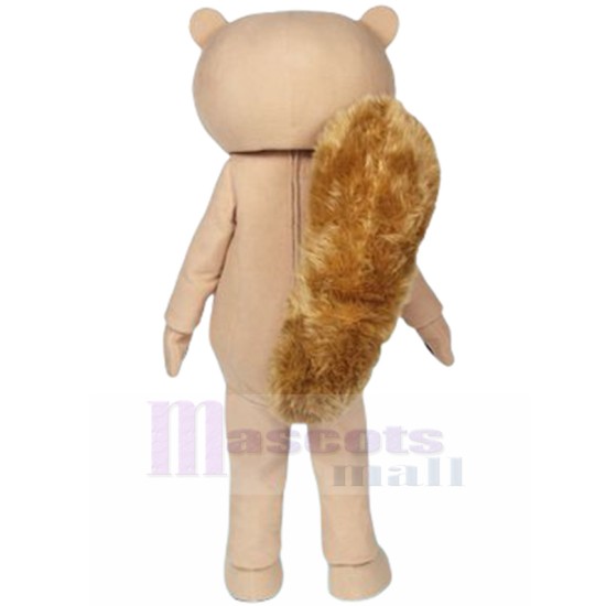 Unlimited Squirrel Khaki Squirrel Mascot Costume Animal