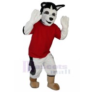 Racing Husky Dog Mascot Costume Animal