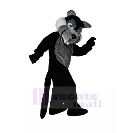 New Arrival Fierce Black Wolf Mascot Costume Animal