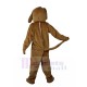 Long Ears Brown Dog Mascot Costume Animal