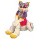 Luxuriant Coloré Costume de mascotte de loup Animal