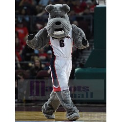 Gonzaga Bulldogs Grey Dog Mascot Costume Animal