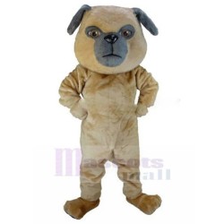 Resentful Pug Dog Mascot Costume Animal