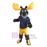 Power Moose Mascot Costume Animal