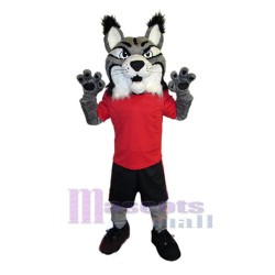 Lynx drôle Mascotte Costume Animal