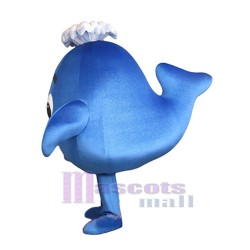 Azul Pez Disfraz de mascota Océano