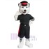 Police Husky Dog Mascot Costume Animal