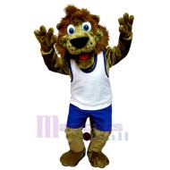 Sportlich Löwe Maskottchen-Kostüm Tier