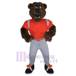 Muscular Bear Mascot Costume Animal