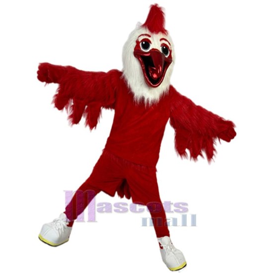 Pájaro pelícano rojo Disfraz de mascota Animal