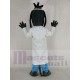 Doctor Dog with Black Glasses Mascot Costume Animal