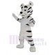 Funny White Tiger Mascot Costume Animal