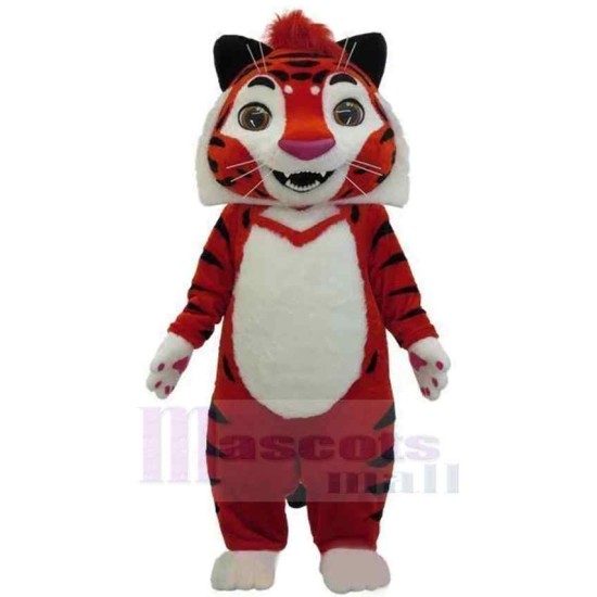 Soft Material Baby Tiger Mascot Costume Animal