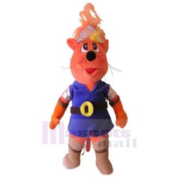 Funny Orange Tiger Mascot Costume Animal